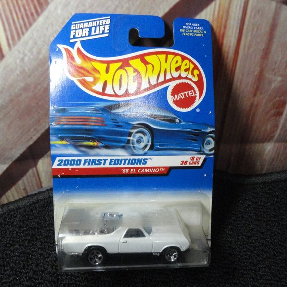 Hot wheels Other - Hot Wheels 68 El Camino Race car, 2000 edition, nos sealed. Mancave collectable